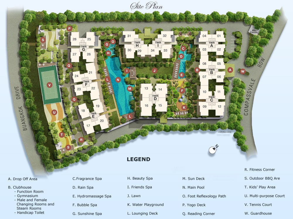 Esparina Residences Site Plan